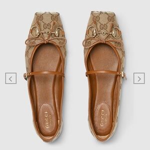 Gucci Brown Women's Ballet Flats